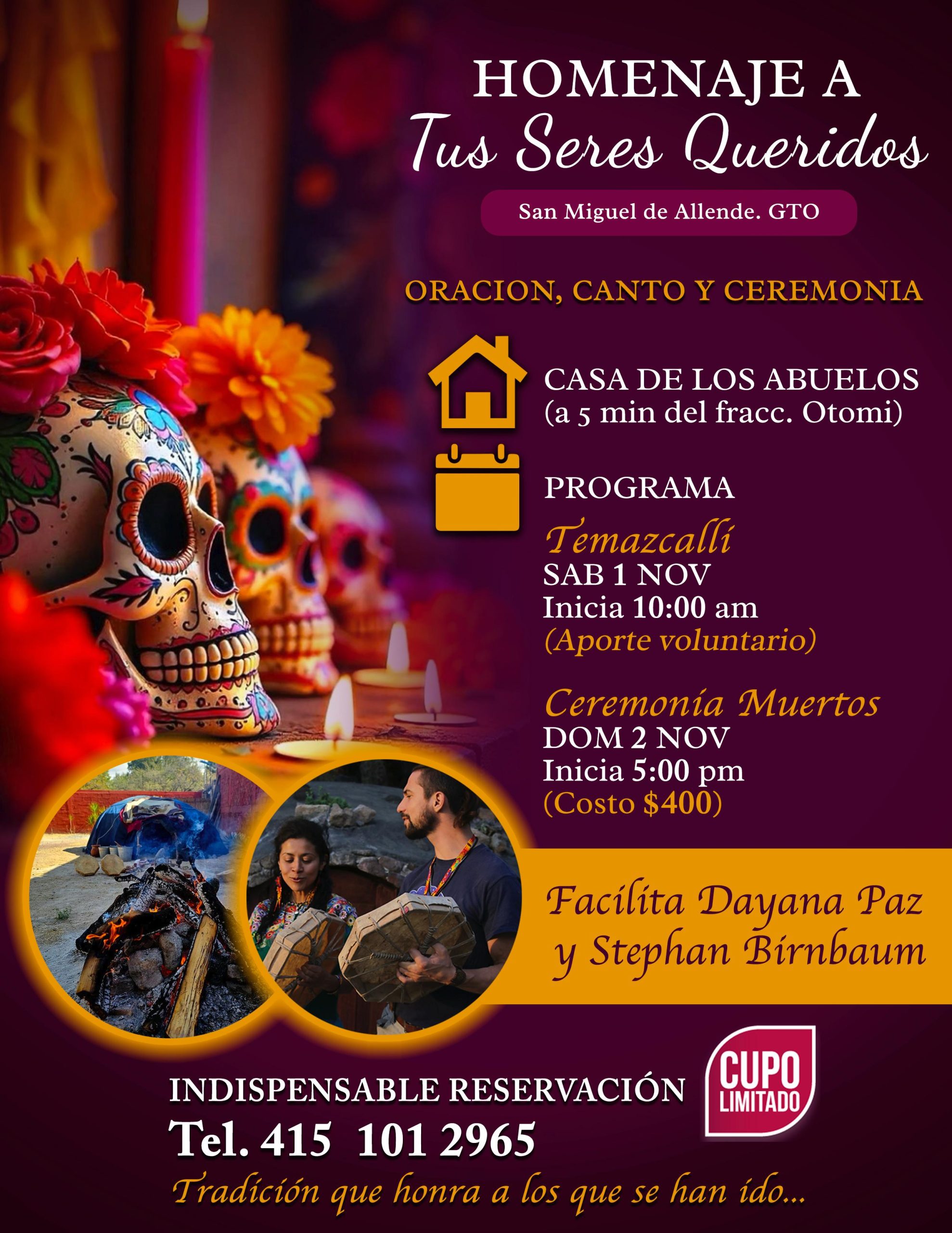 Homenaje a tus Seres Queridos, San Miguel de Allende