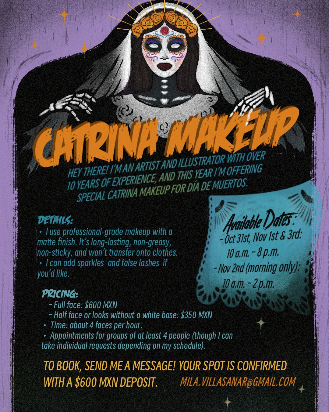 Catrina Makeup